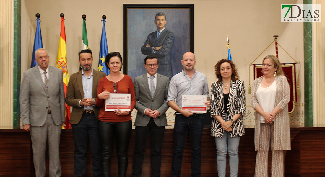 La Diputación de Badajoz entrega los II premios Proinnoba