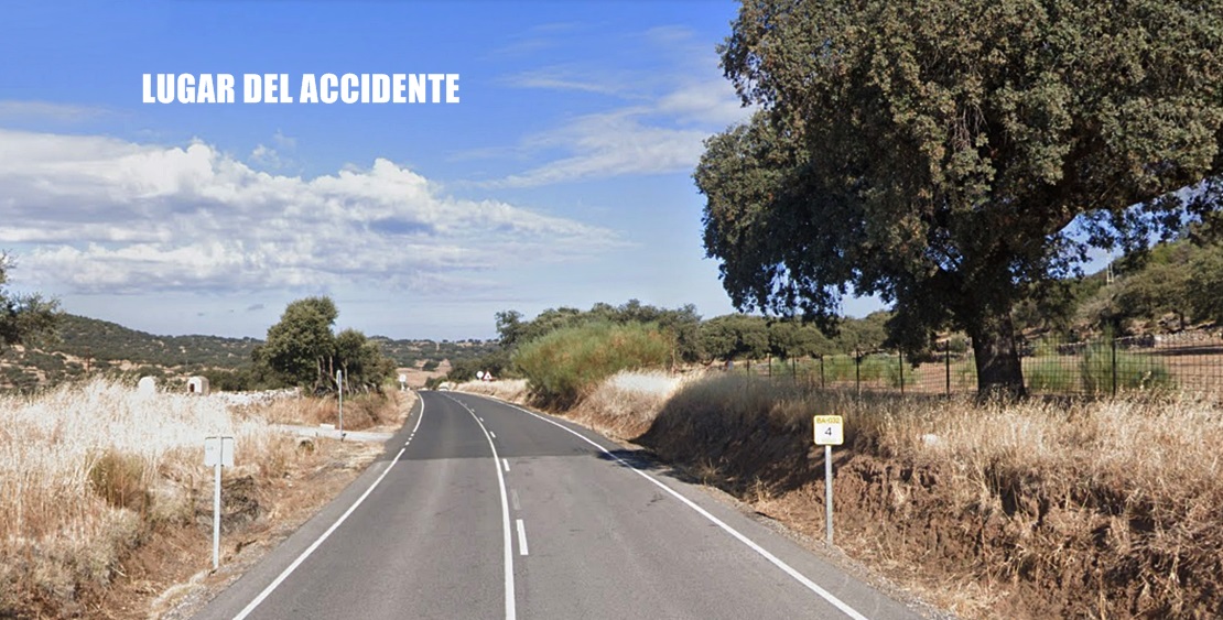 Accidente de moto con víctima mortal en la BA-032