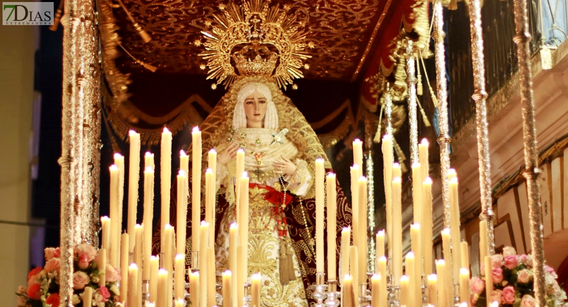 Badajoz disfruta del miércoles Santo más intimo