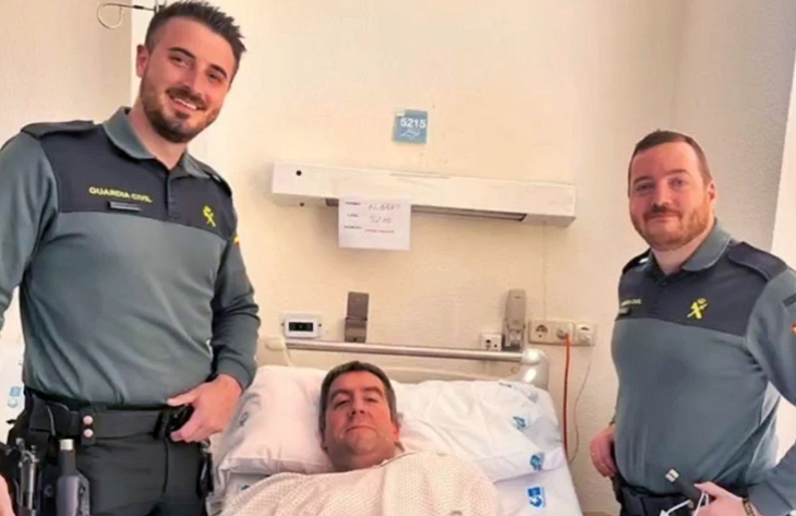 La Guardia Civil salva la vida a un hombre en parada cardiorrespiratoria