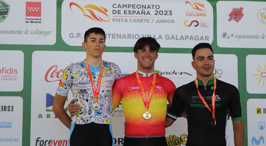 El extremeño Pablo Leno bronce en el campeonato de España de pista