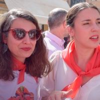 Irene Montero lanza un mensaje a los extremeños en su visita a la región