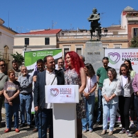 Unidas Podemos Badajoz presenta su lista para las elecciones del 28-M