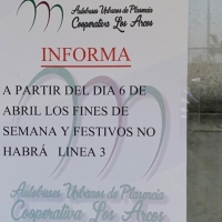 'Levanta Plasencia' exige que no eliminen la Línea 3 durante fines de semana y festivos