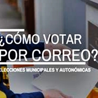 Cómo votar por correo en las elecciones municipales y autonómicas
