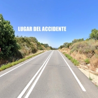 Resulta policontusionado en una colisión en la EX-203