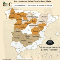 Denuncian un &quot;aumento desbocado&quot; de la inseguridad en la España Vaciada