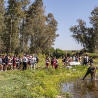 Jornada educativa sobre los problemas del agua con alumnos del IES Sopeña de Badajoz