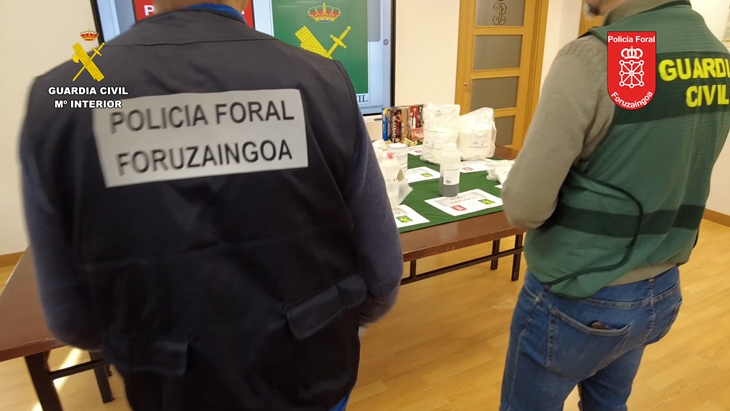 Desmantelado un laboratorio clandestino de fabricación de explosivos