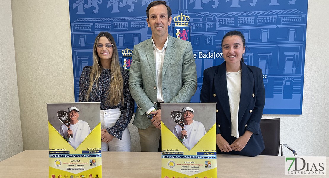 Cómo participar en la I Copa de Pádel Ciudad de Badajoz para mayores