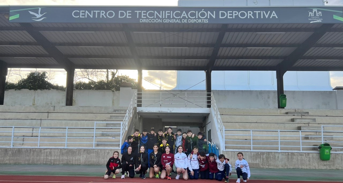 Nueva concentración de los jóvenes valores del triatlón extremeño