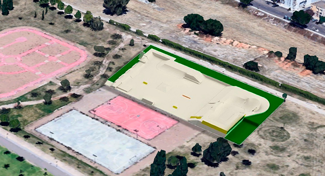 El Ayuntamiento presenta el nuevo Skate Park de Badajoz