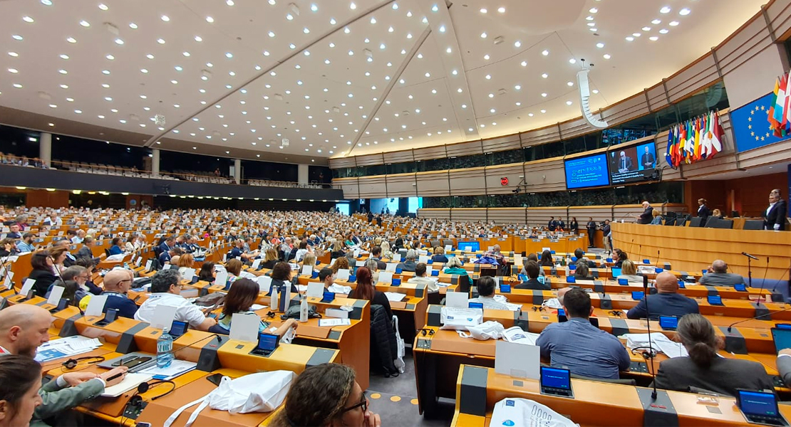 Representación extremeña en el 5° Parlamento Europeo de Personas con Discapacidad