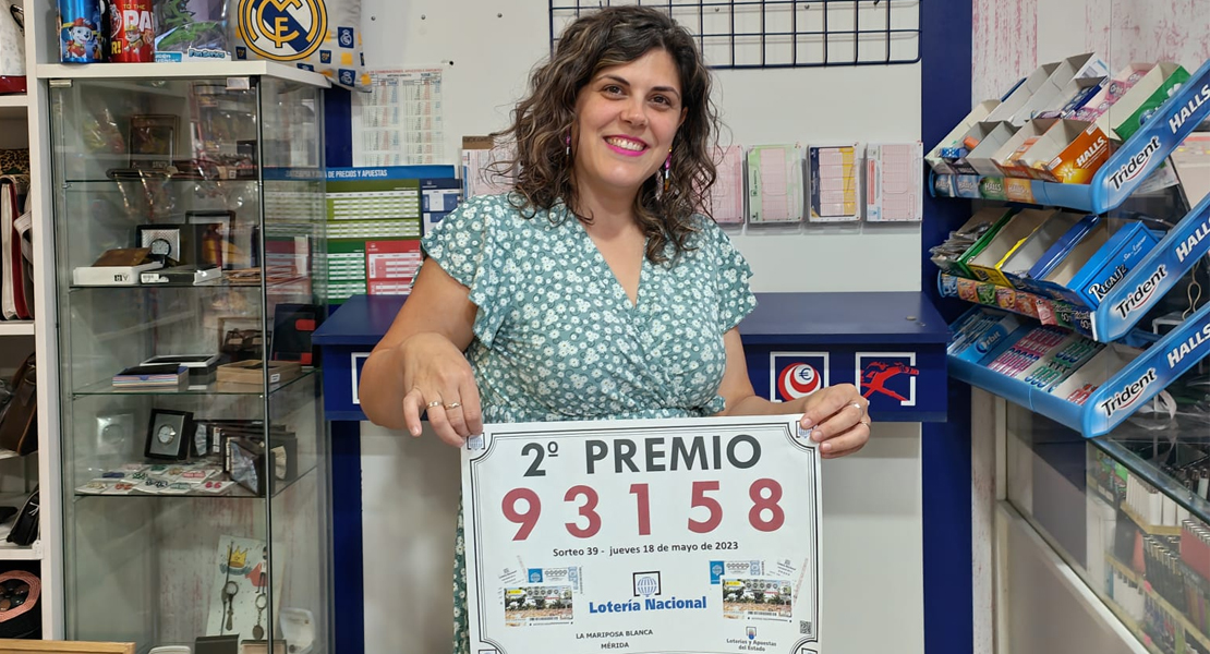 Un estanco de Mérida busca al ganador de un segundo premio de la lotería