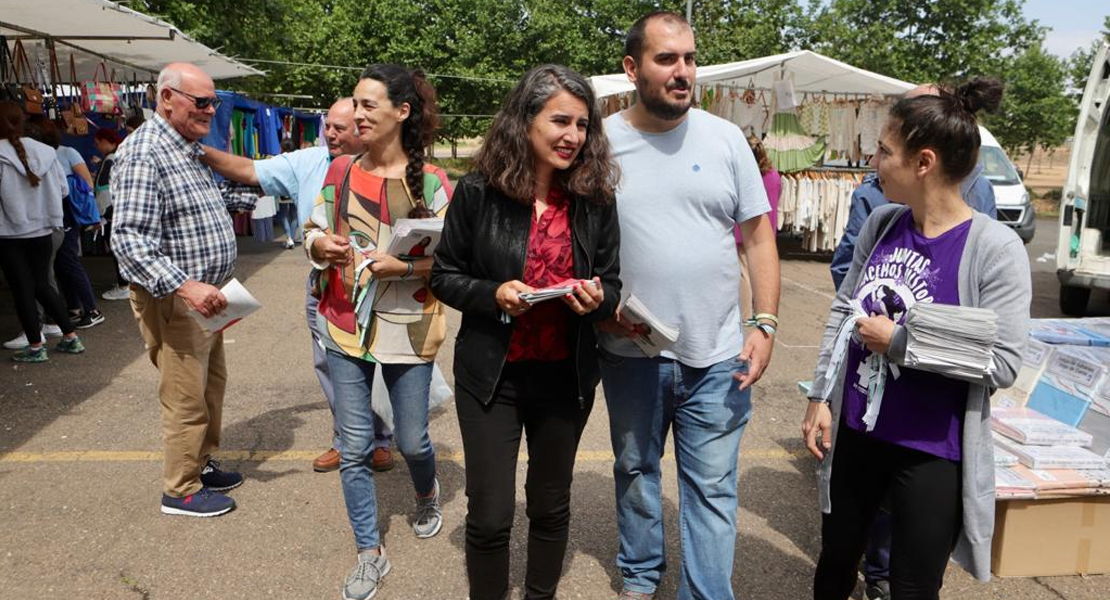 “La única opción de que se hagan políticas de izquierdas en Extremadura es votar a UpE” “La única opción de que se hagan políticas de izquierdas en Extremadura es votar a UpE”