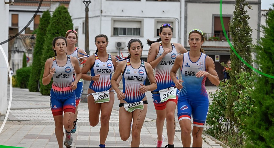 Los mejores equipos de la región lucharán por el Campeonato de Extremadura de Triatlón CRE