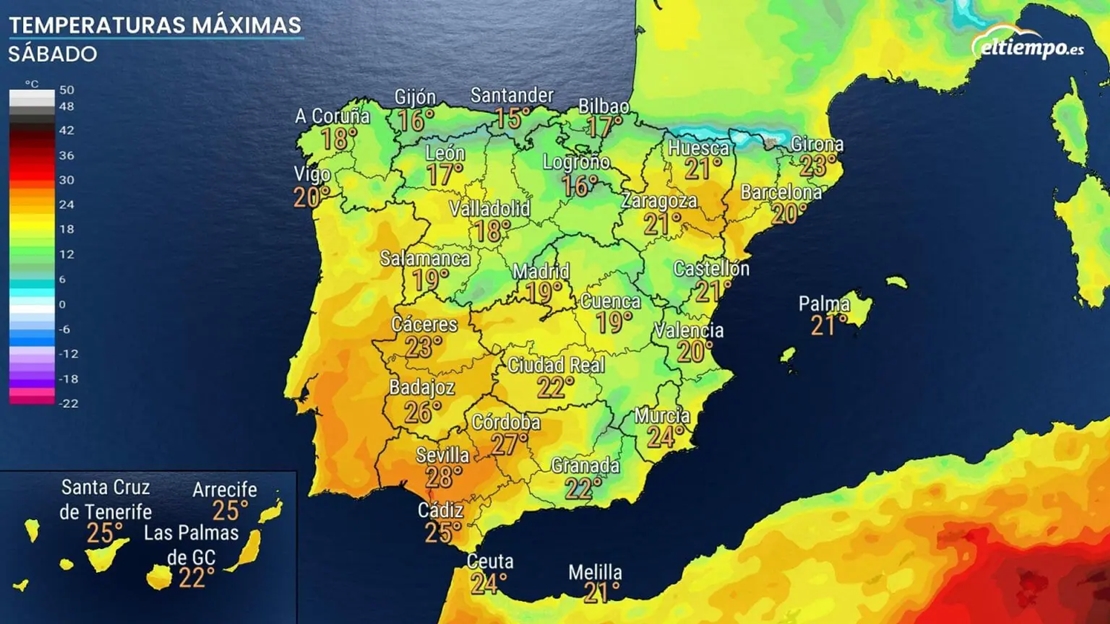 Cambio de tiempo: del calor de junio a temperaturas primaverales