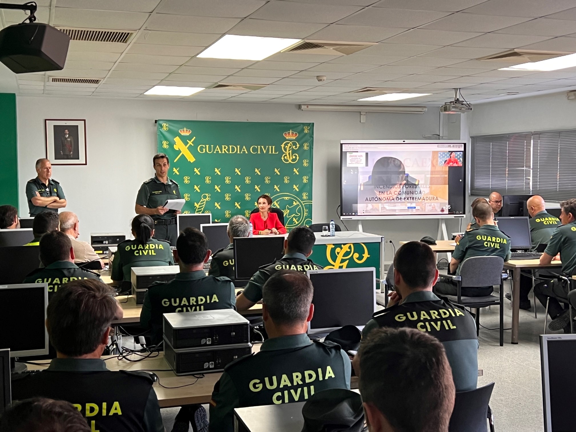 La Guardia Civil organiza unas Jornadas sobre Incendios Forestales