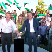 Feijóo abre la campaña del PP en Badajoz