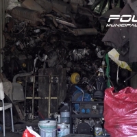 Desarticulada una organización criminal dedicada a la sustracción y despiece de vehículos