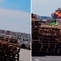 VÍDEO - Se estrella un caza del Ejército del Aire