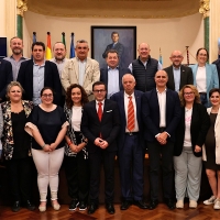 Gallardo destaca la unidad de la Corporación Provincial en esta &quot;legislatura atípica&quot;