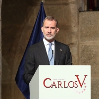El Rey entrega el Premio Europeo Carlos V en el Monasterio de Yuste