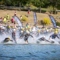 El Anillo acoge el Campeonato de Extremadura de Aguas Abiertas