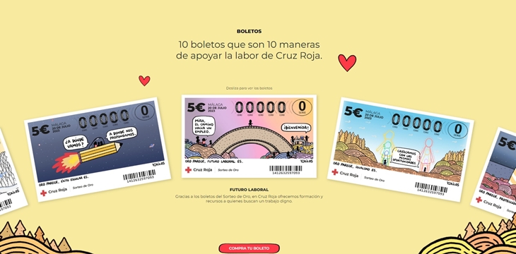 Vuelve el Sorteo de Oro de Cruz Roja que repartirá más de 11.700 premios