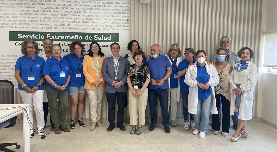Área de Salud de Cáceres: programa de acompañamiento a pacientes sin apoyo familiar