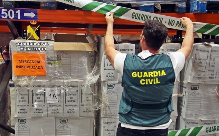 Operación Edesia en Extremadura: Investigan a nueve personas por la comercialización ilegal de aceite de oliva
