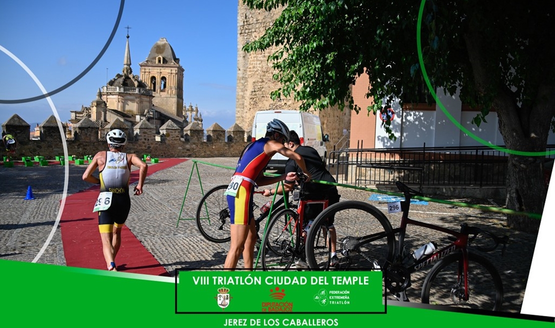 Abiertas las inscripciones para el IX Triatlón Ciudad del Temple de Jerez de los Caballeros