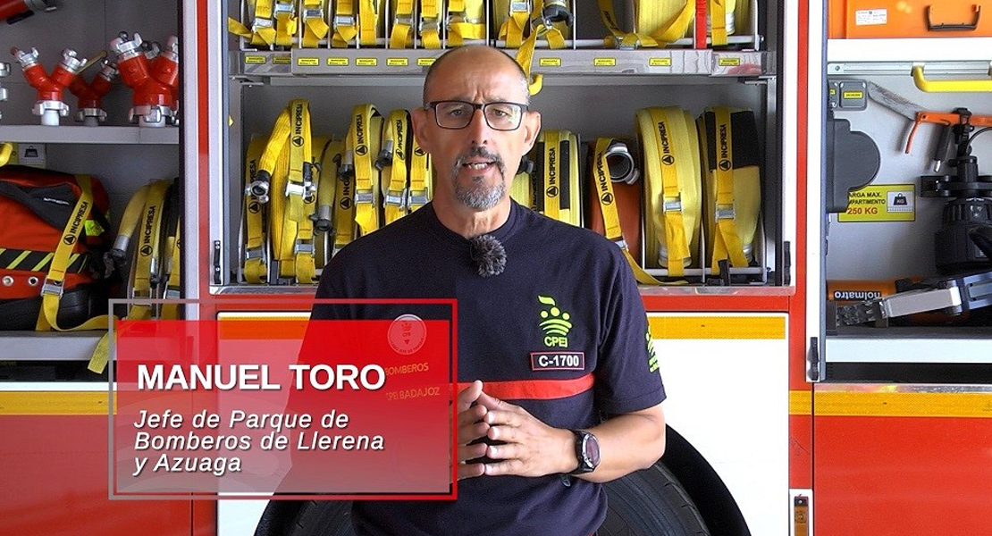 Los Bomberos del CPEI dan información muy importante sobre incendios forestales