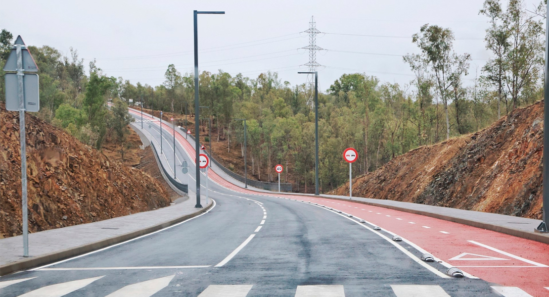 Así ha quedado la nueva variante que facilitará el acceso a la playa de Orellana la Vieja