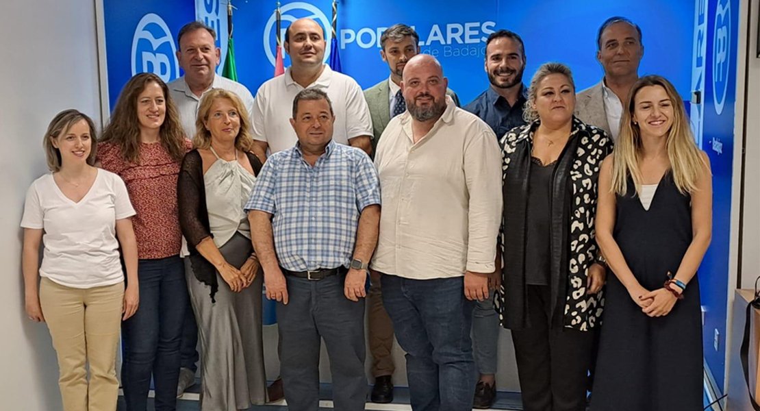 Los alcaldes y concejales del PP que entrarán en la Diputación de Badajoz
