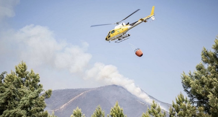 Declaran zona de actuación urgente la superficie afectada por el incendio de Pinofranqueado y Gata