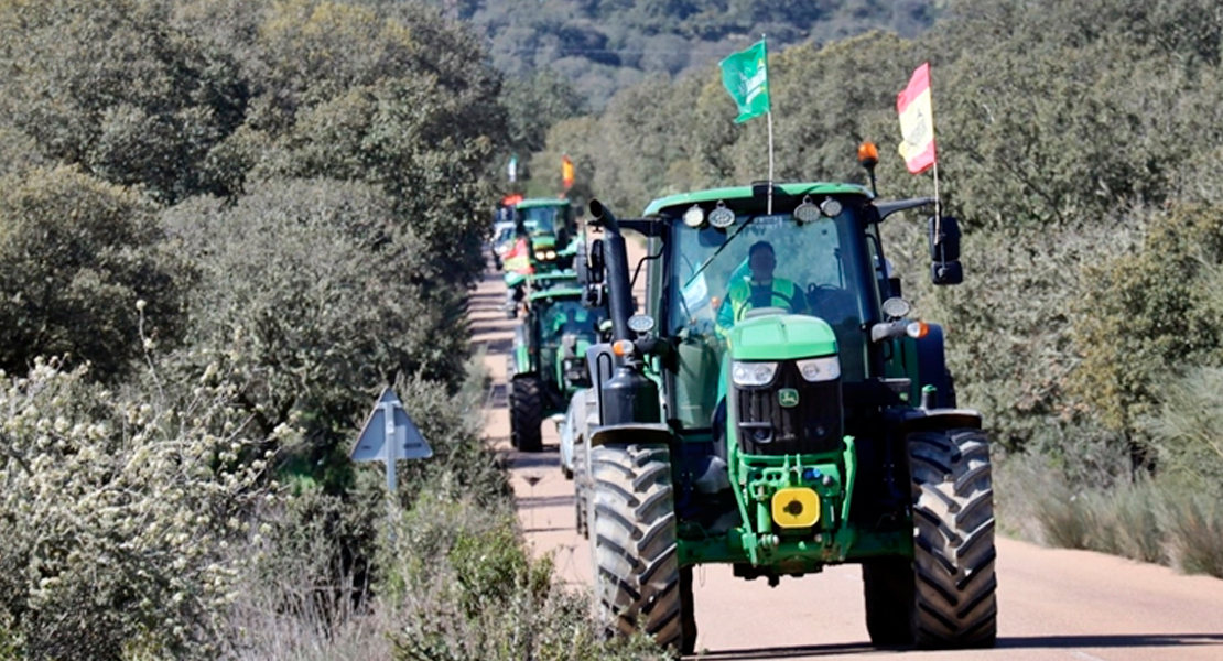 Habrá una tractorada a Madrid desde Extremadura