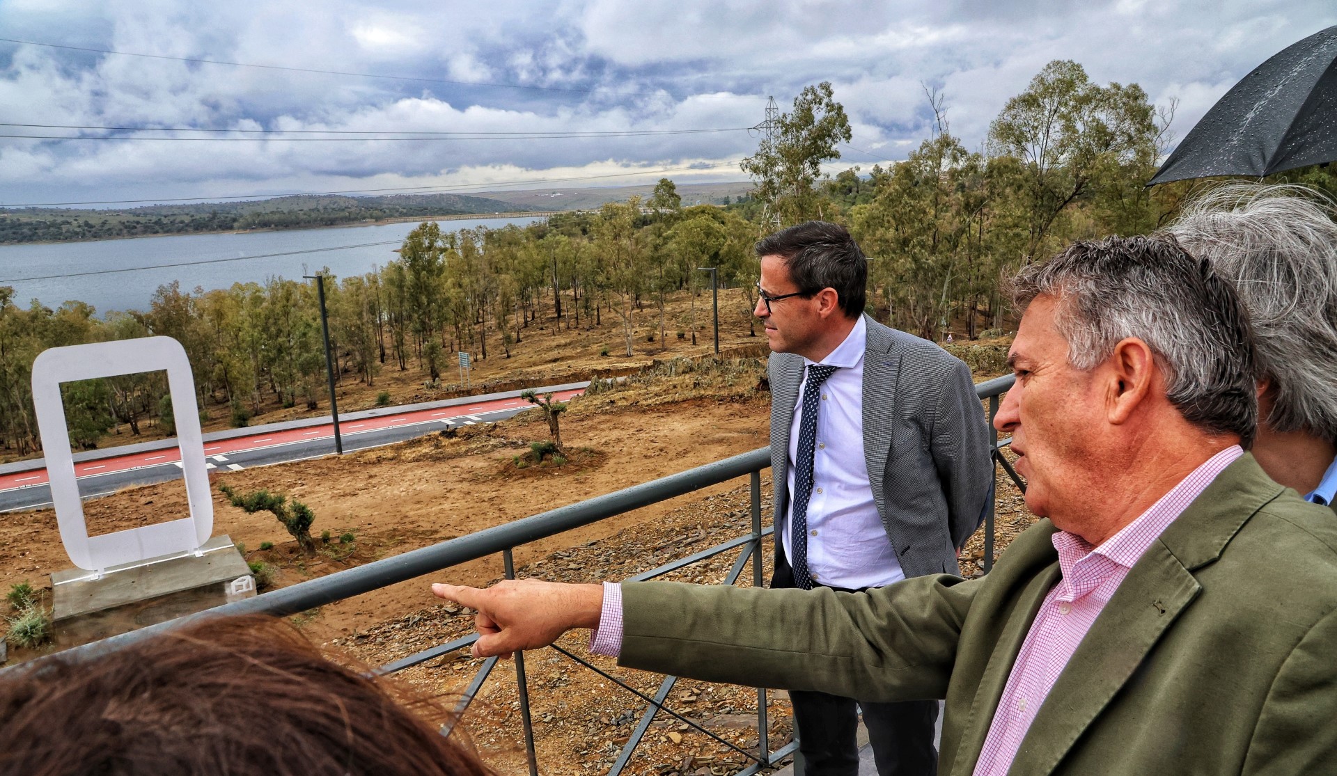 Así ha quedado la nueva variante que facilitará el acceso a la playa de Orellana la Vieja