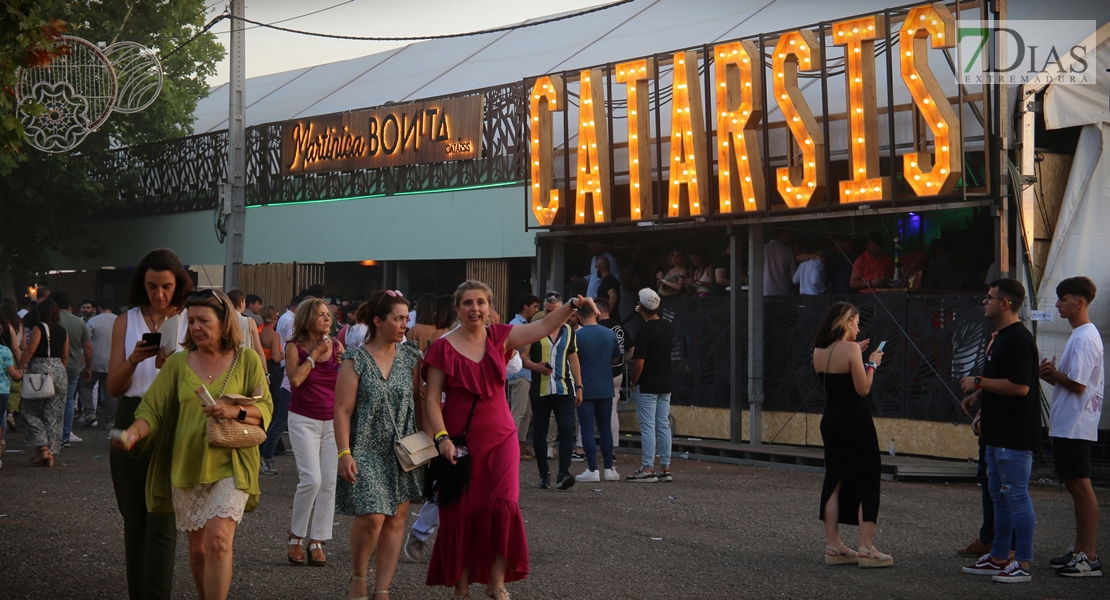 Llenazo en las casetas de la feria de San Juan 2023