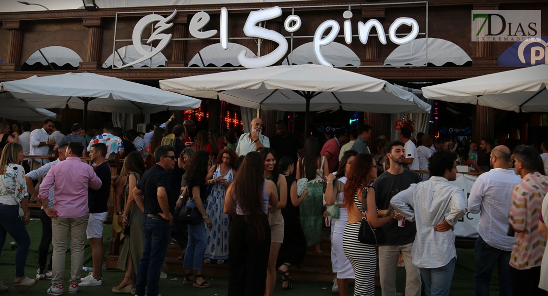 Llenazo en las casetas de la feria de San Juan 2023