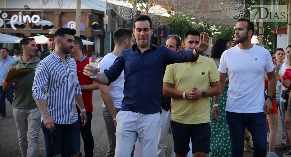Llenazo en las casetas de la feria de San Juan 2023