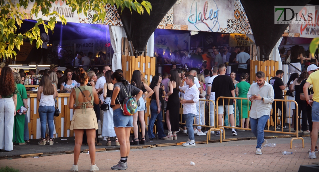 Llenazo en las casetas de la feria de San Juan 2023