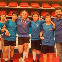 La joven promesa extremeña Aurora Blinder oro en el Campeonato de España de Esgrima