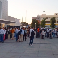 Descarrila maquinaria entre Badajoz y Gévora y los pasajeros se quedan esperando su tren