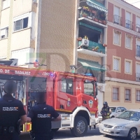 Incendio de vivienda en la barriada de San Roque (BA)