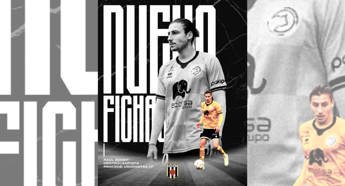 Raúl Beneit, nuevo jugador del Mérida