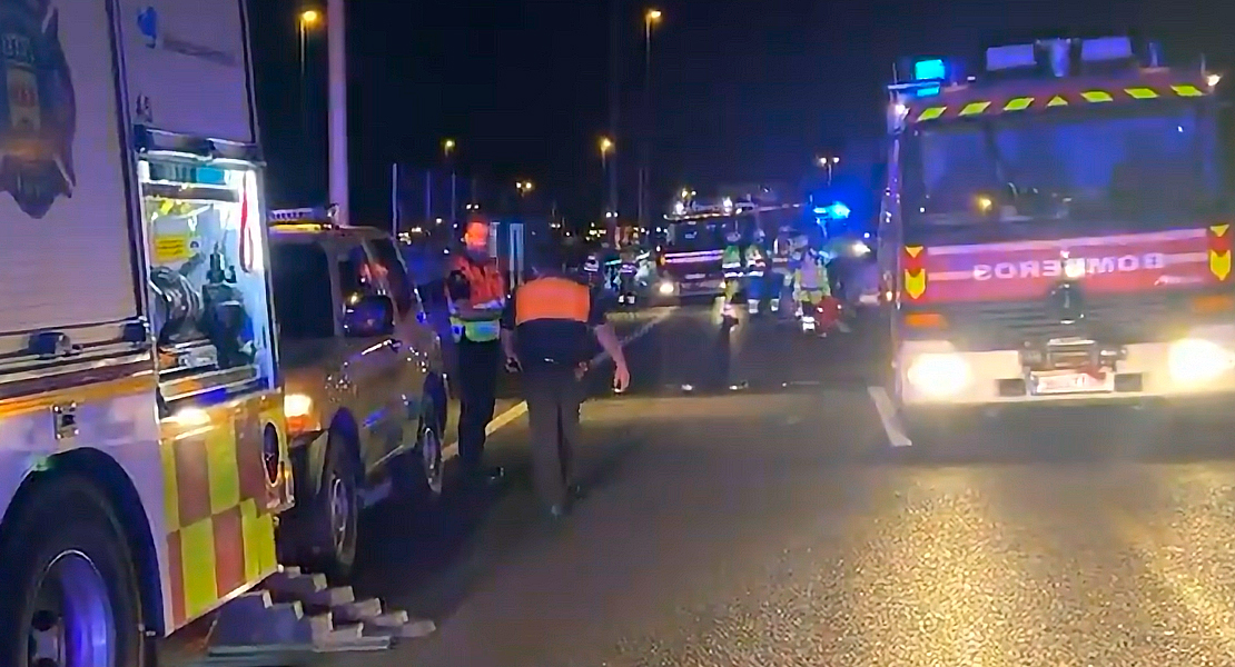 Kamikaze en la M-50: un fallecido y tres heridos grave, uno de ellos de 4 años
