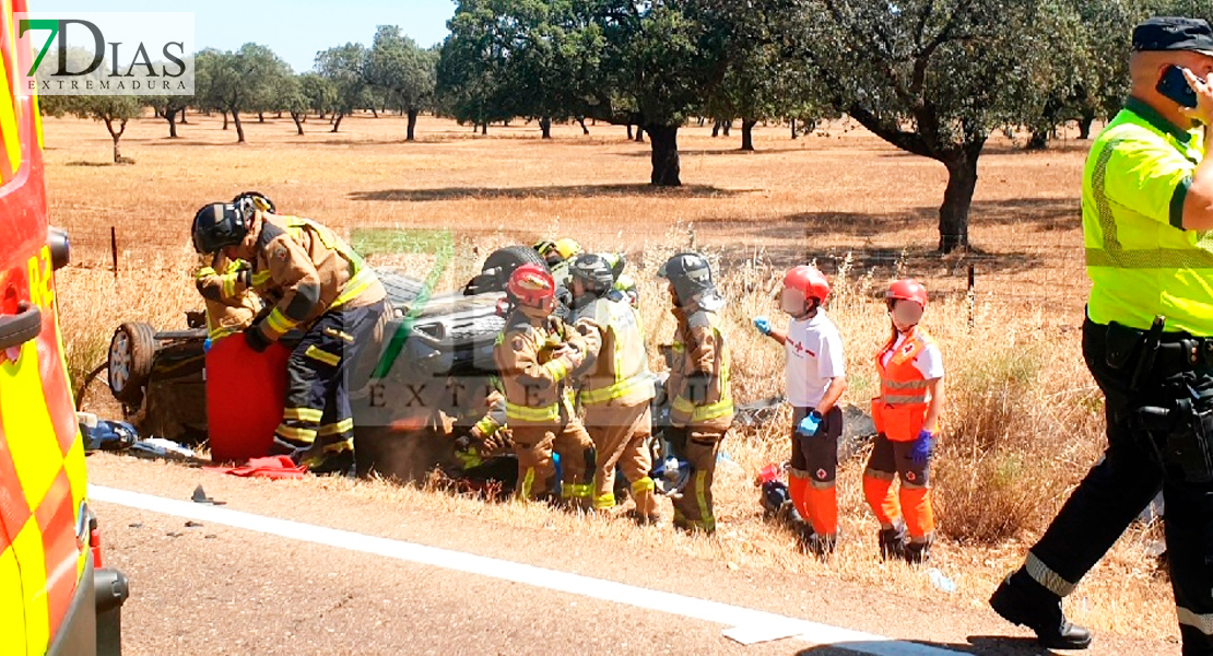 Muere otra de las personas heridas en el accidente en la EX-110