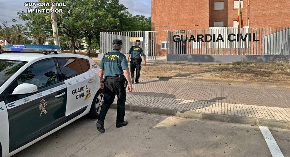 Las funciones de las dependencias de la Guardia Civil en Suerte Saavedra (Badajoz)