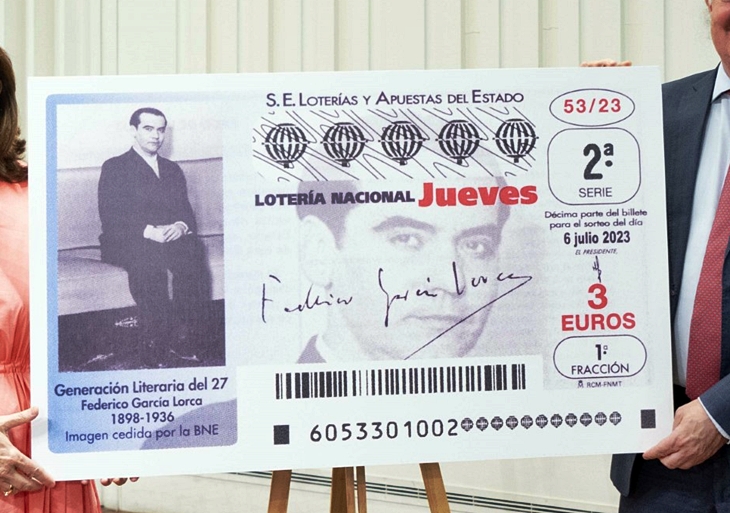 Homenaje a la Generación del 27 con una colección de décimos
